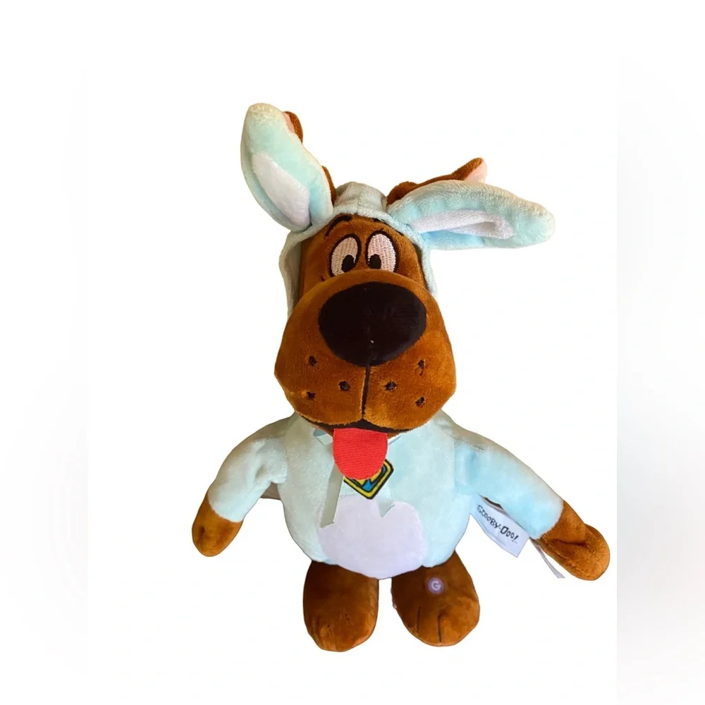 Gemmy Animated Scooby Doo Blue Easter Bunny *Tested*